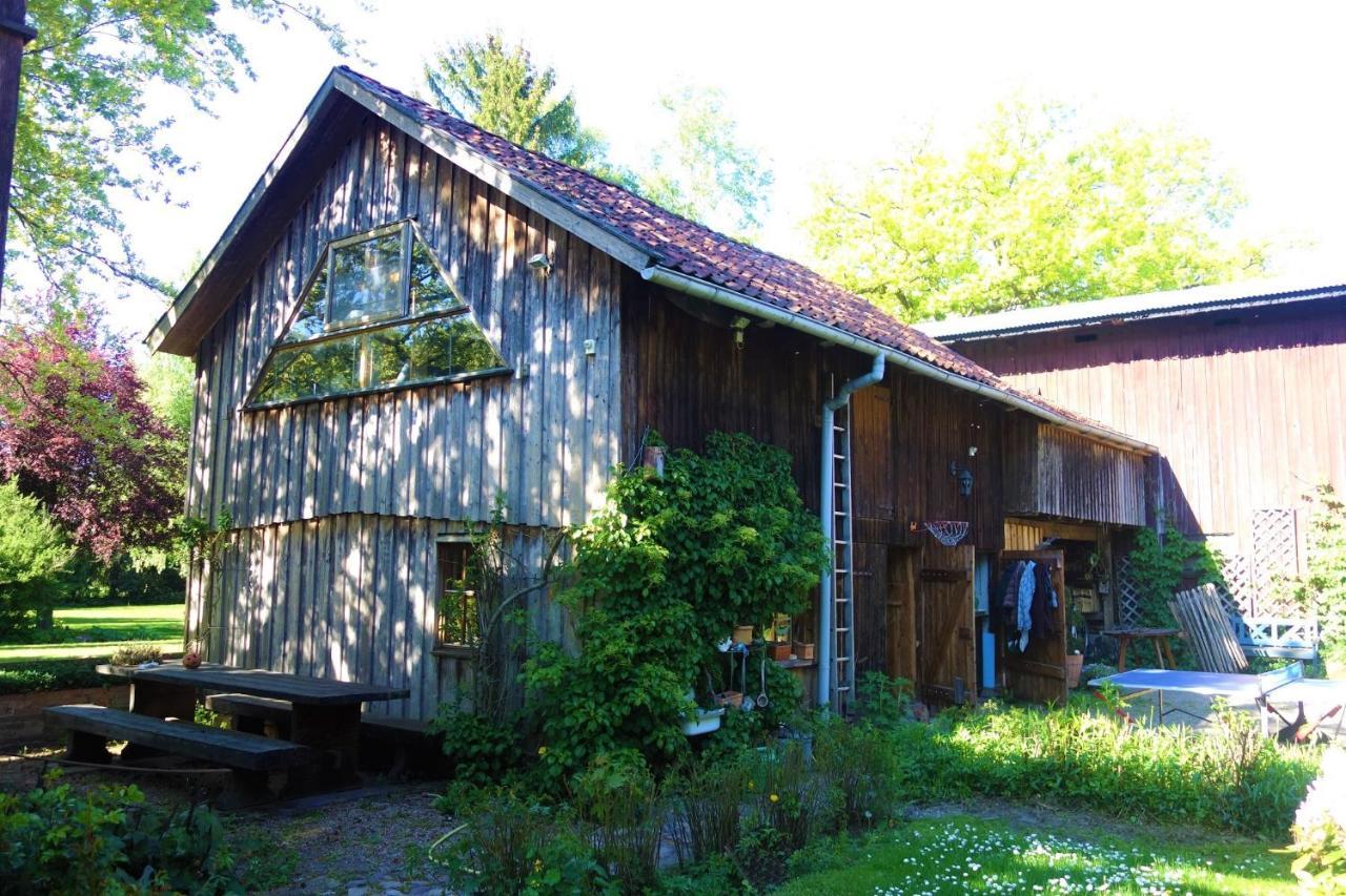 Ferienhaus Eichhof, Garlstorf - Lüneburger Heide Exterior foto